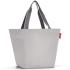 Reisenthel Herringbone Grey Shopper / Indkbsnet M 15 L - RECYCLED