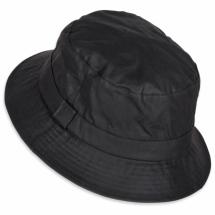 Regovs Brun Vandafvisende Bucket Hat / Bllehat i Vokset Bomuld