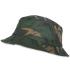 Regovs Camo Vandafvisende Bucket Hat / Bllehat i Vokset Bomuld