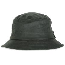 Regovs Oliven Vandafvisende Bucket Hat / Bllehat i Vokset Bomuld