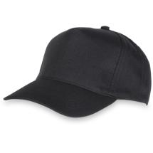 Regovs Sort Baseball Cap - One Size (56-62 cm)