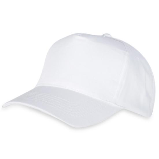 Regovs Hvid Baseball Cap - One Size (56-62 cm)